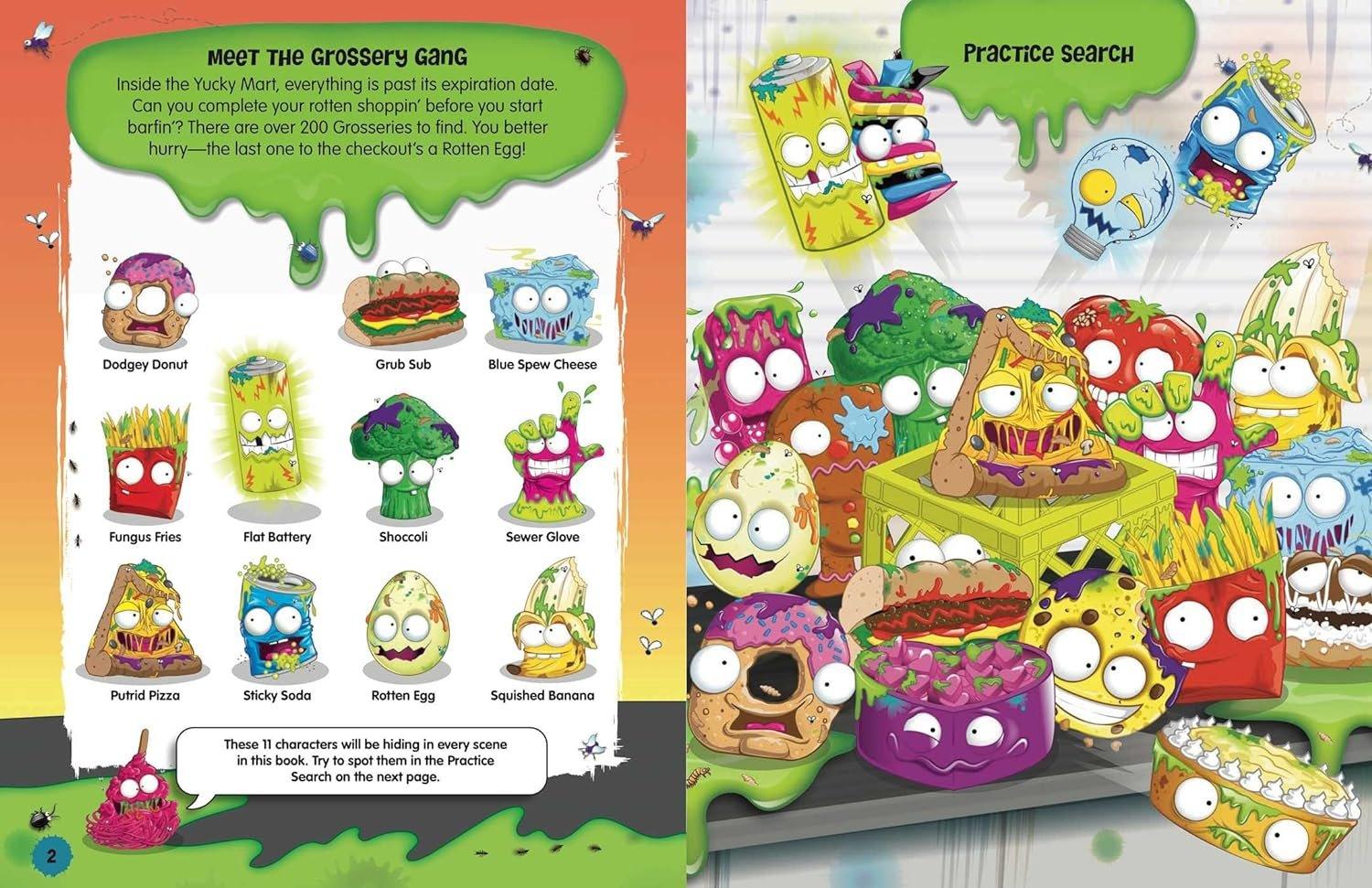 The Grossery Gang: Inside the Yucky Mart: Seek and Find - ZXASQW Funny Name. Free Shipping.